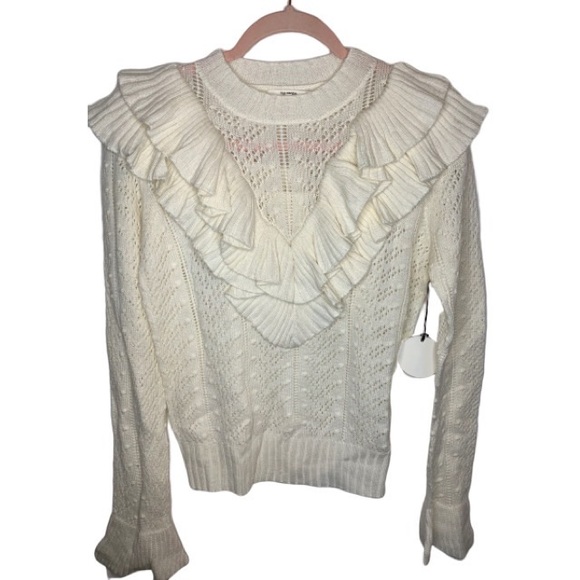 ✨SOLD✨Tularosa Ivory Manny Knit Sweater - Picture 2 of 7
